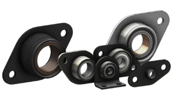 2-Bolt Steel Flange, Flat and 90°